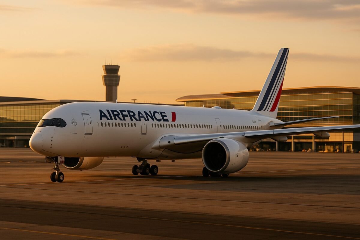 air france ord flight return