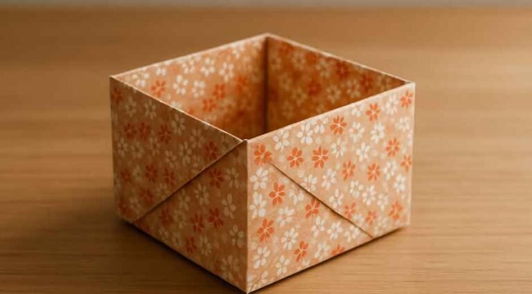 Mastering the Masu: A Complete Guide to the Origami Paper Folding Box