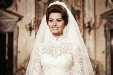 sophia loren wedding dress