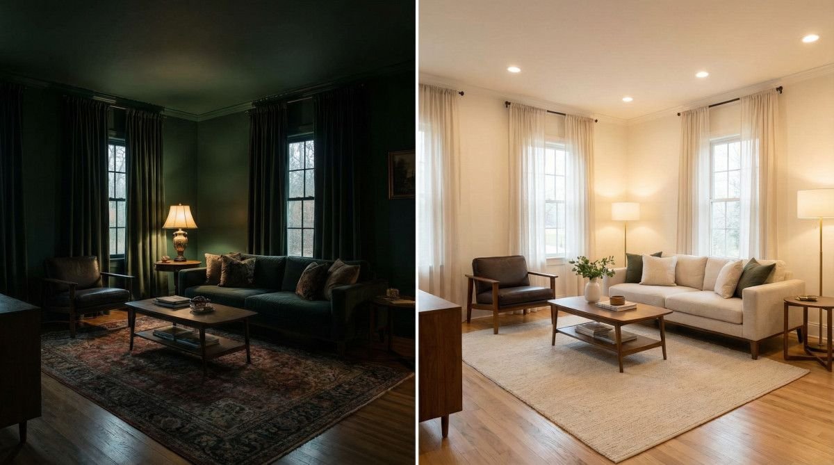 How to Choose Wall Color for a Room with No Natural Light 2 how-to-choose-wall-color-for-a-room-with-no-natura-2