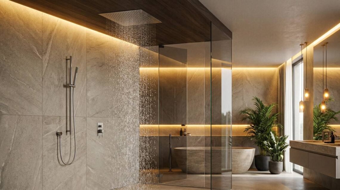 Rainfall Shower Head vs. Handheld: Choosing Your Ideal Shower Experience 1 rainfall-shower-head-vs-handheld-choosing-your-ide-1