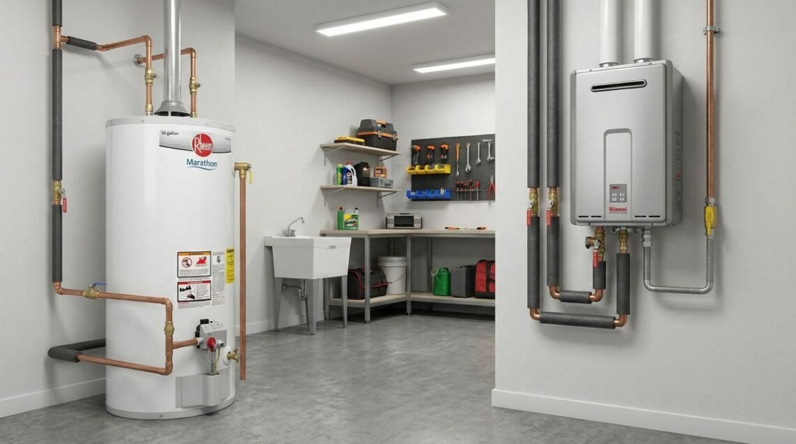 Tankless Water Heater vs Tank Which Saves More Money 1 tankless-water-heater-vs-tank-which-saves-more-mon-1